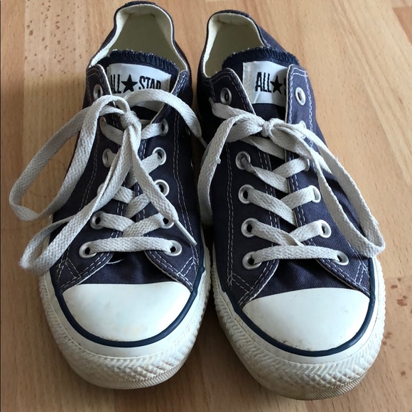 all star converse navy blue